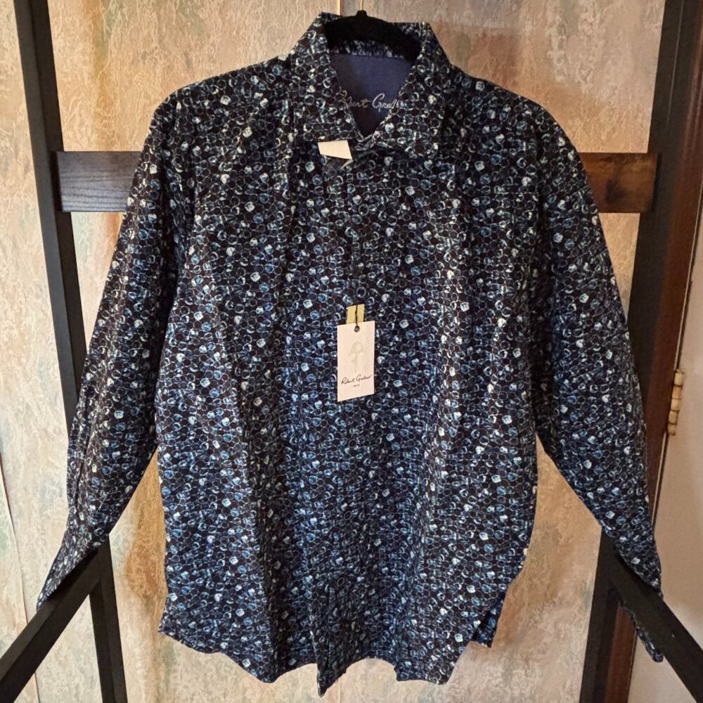 NWT Robert Graham “Stargazer” Long Sleeve Shirt – Size Large